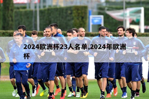 2024欧洲杯23人名单,2024年欧洲杯